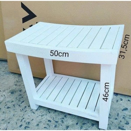 50-249845 White : Ghế Đôn, Ghế Phụ - Phòng Tắm